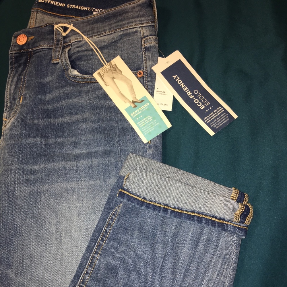 Brand New Boyfriend Straight Jeans